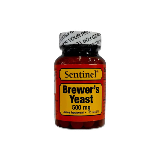 Sentinel Brewer's Yeast 500Mg Tablets 100'S