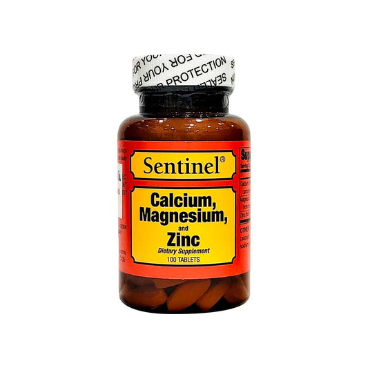 Sentinel Calcium + Magnesium + Zinc Tablets 100'S
