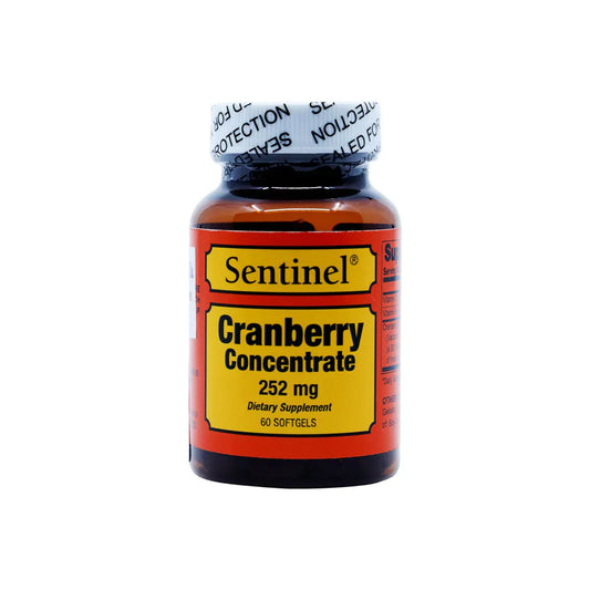 Sentinel Cranberry Concentrate 252mg Capsules 60'S