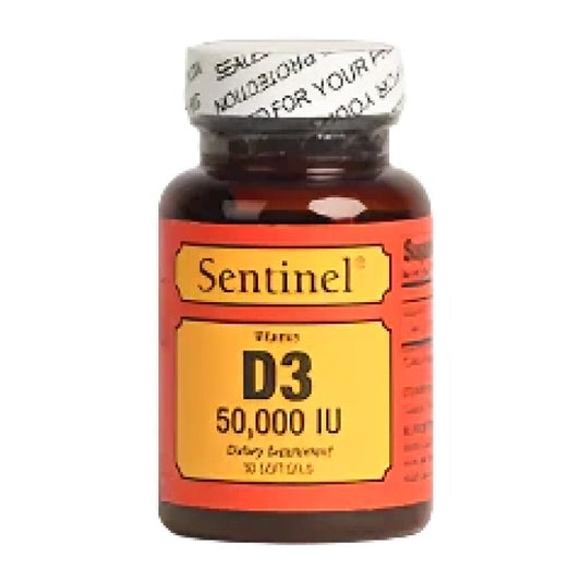 Sentinel D3 50000 Softgel 30'S