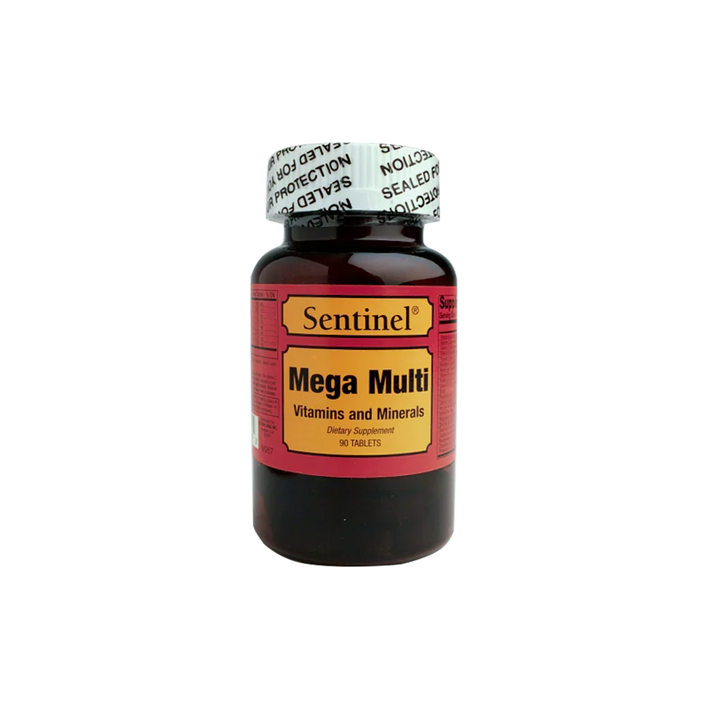 Sentinel Mega Multi Vitamins & Minerals Tablets 60'S