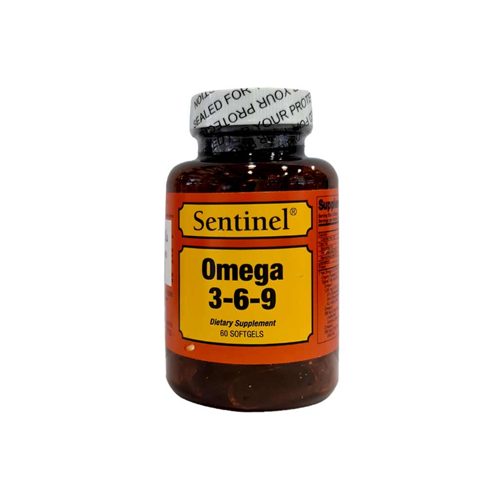 SENTINEL OMEGA 3-6-9 CAPSULES 60'S