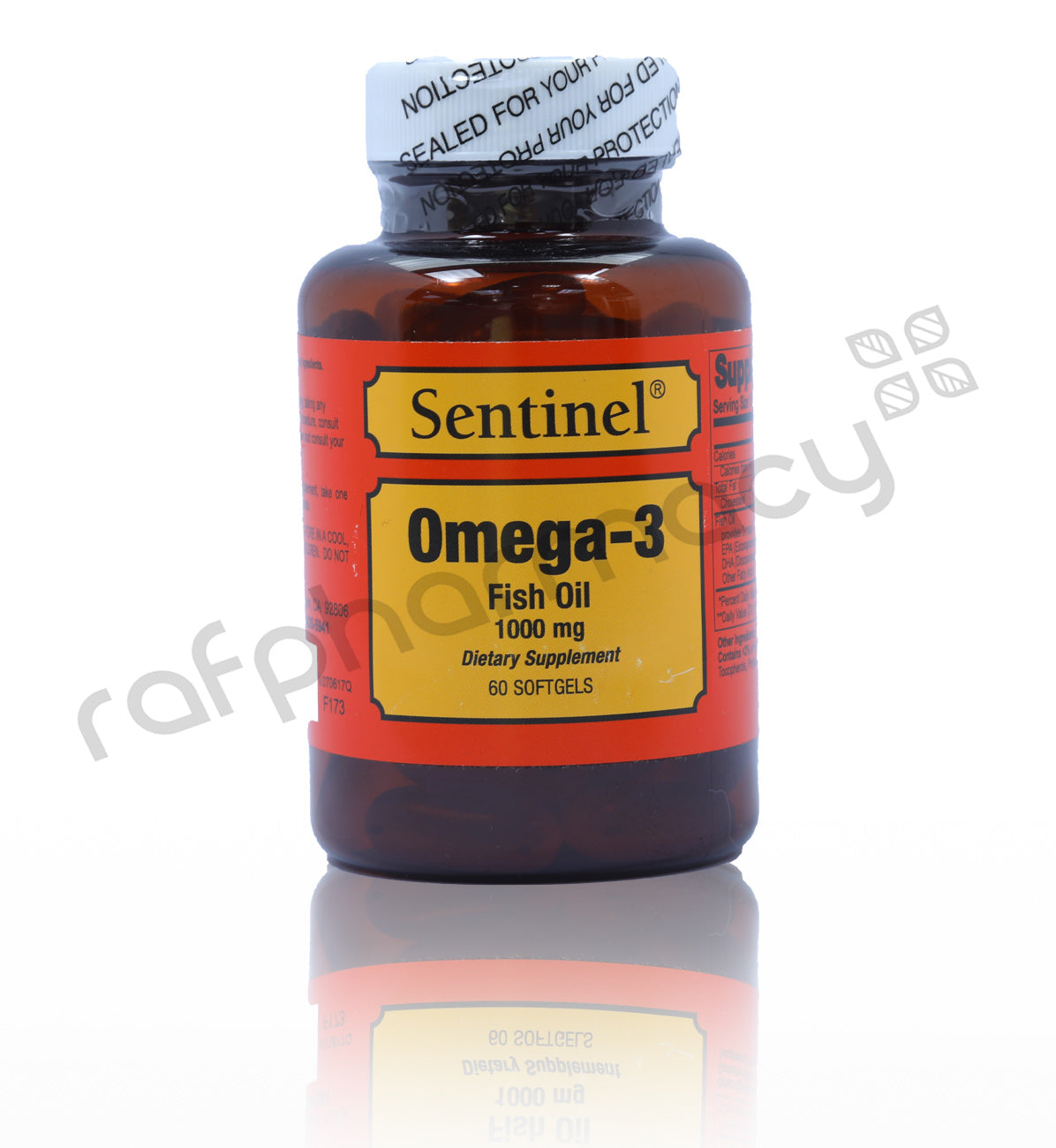 SENTINEL OMEGA-3 FISH OIL CAPSULES 60'S