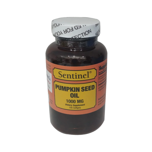 SENTINEL PUMPKIN SEED OIL 1000MG SOFTGEL 100'S