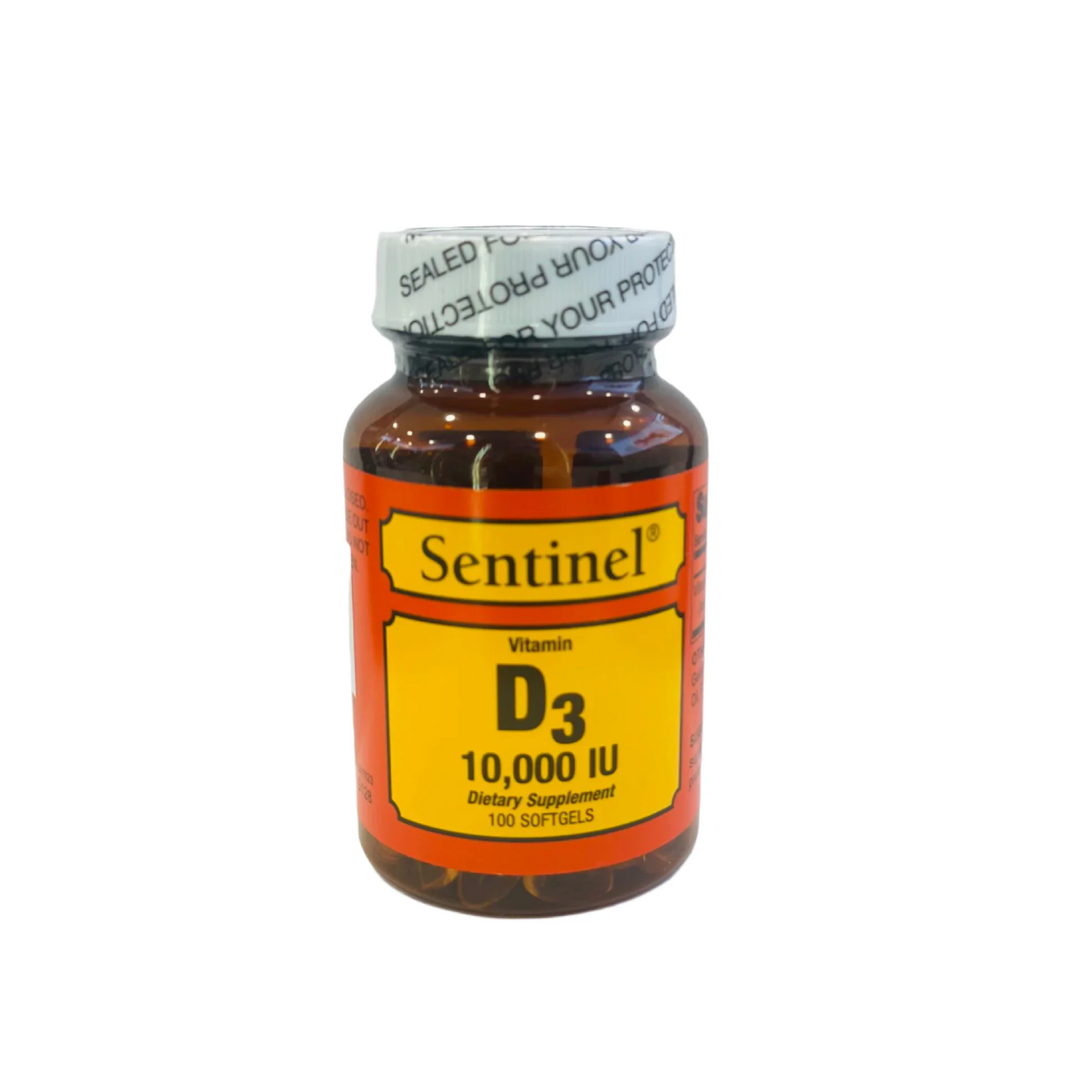 SENTINEL VITAMIN D3 10.000 IU SOFTGELS 100'S