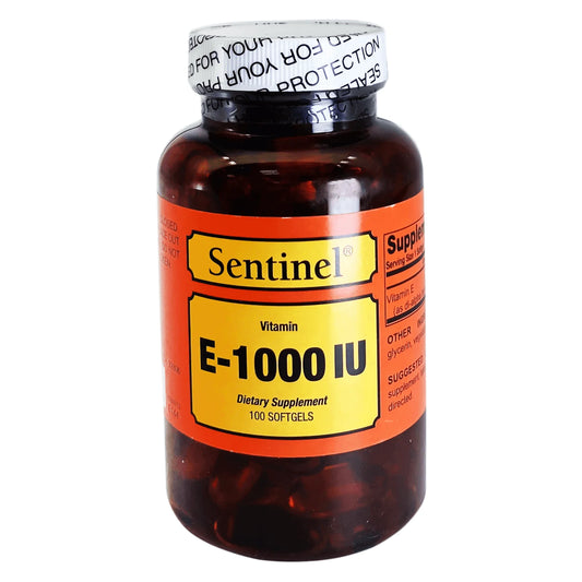 Sentinel Vitamin E-1000 Capsules 50'S