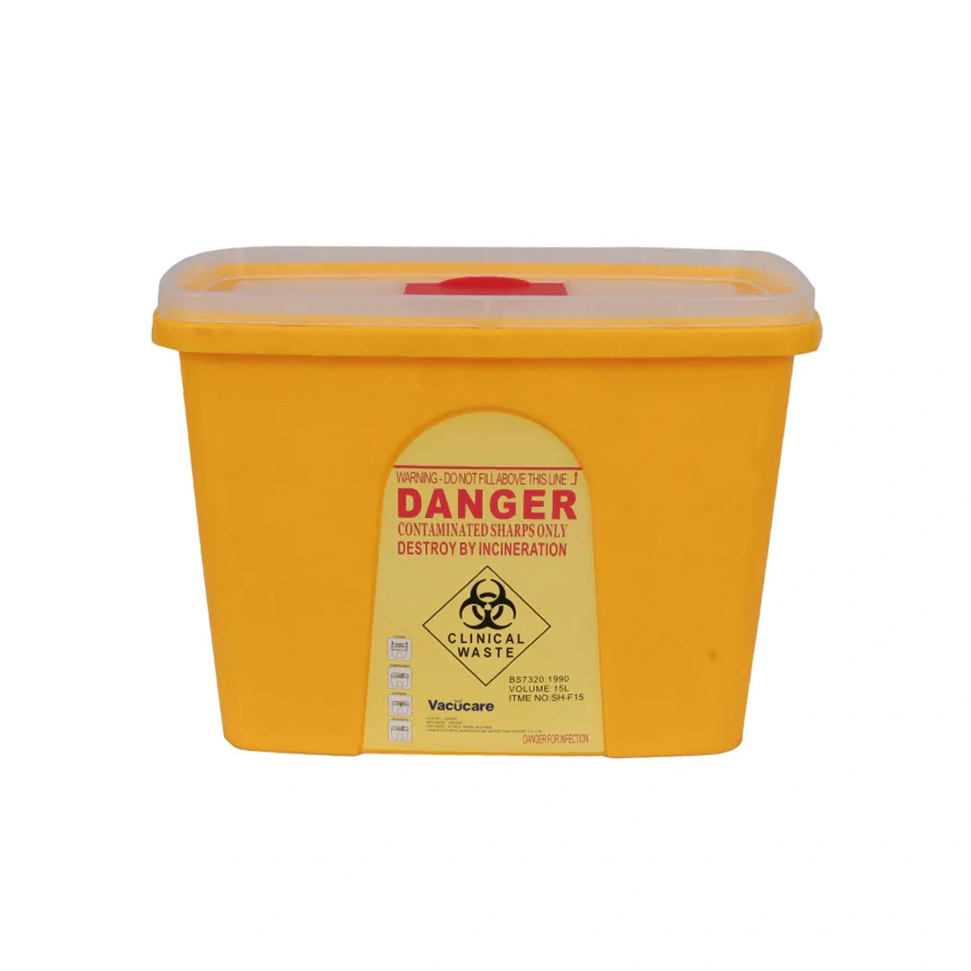 Sharp Container Yellow 15ltr