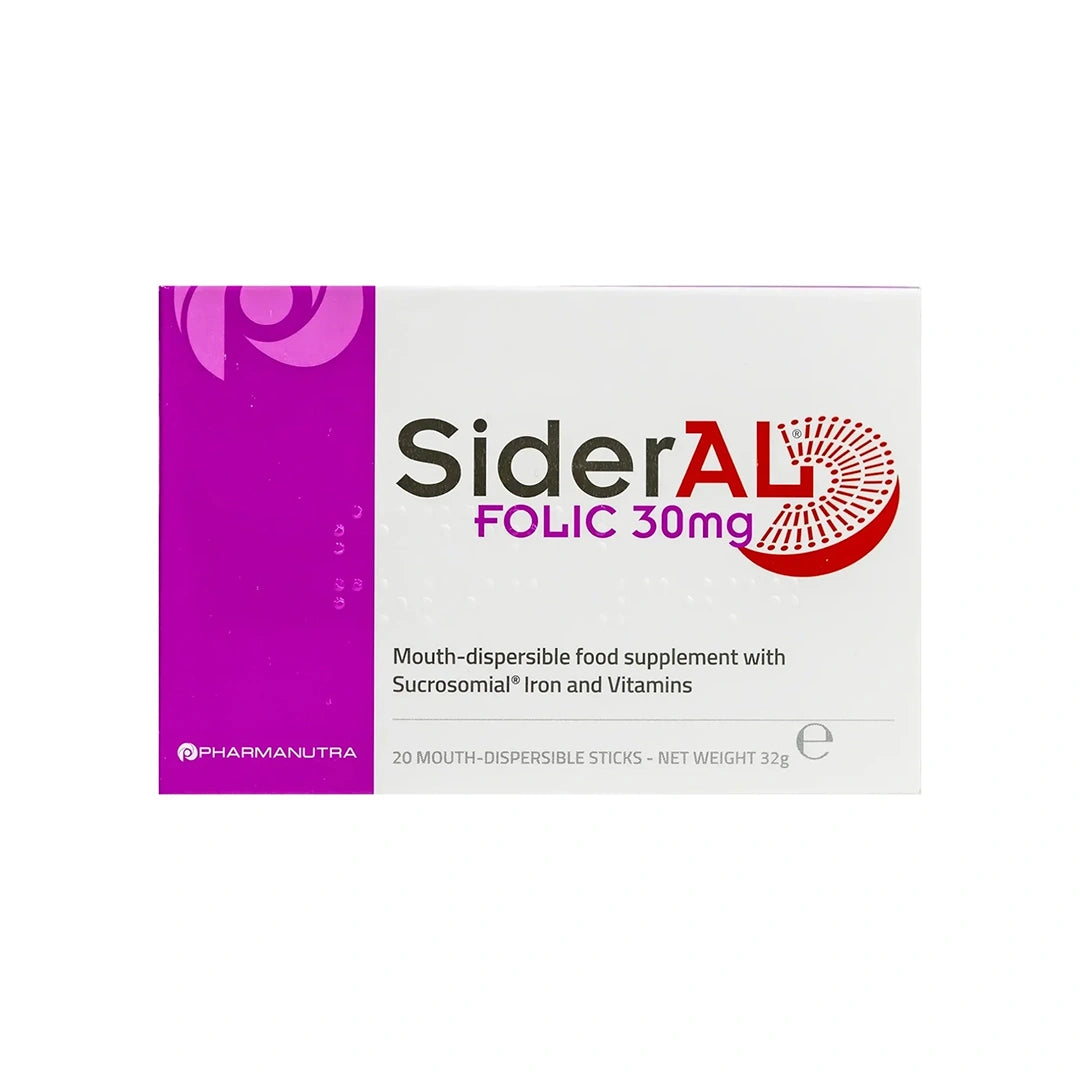 Sideral Folic 30mg Dispersible Sticks 20'S