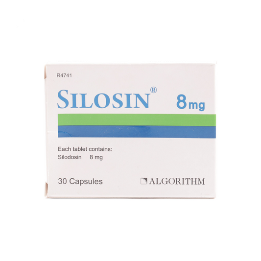 SILOSIN 8MG CAPSULES 30'S