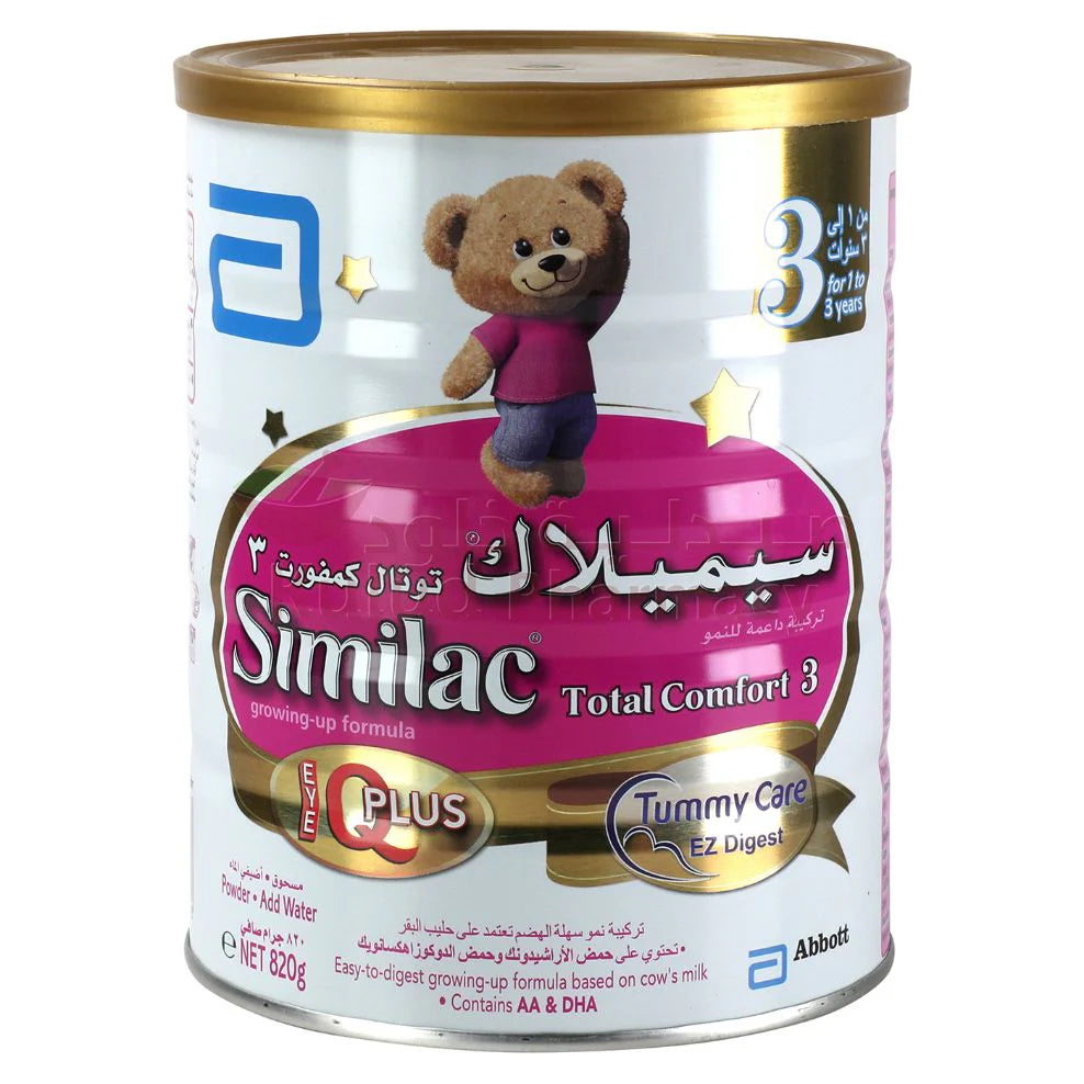Similac No3 Total Care Comfort Milk Powder 820Gm
