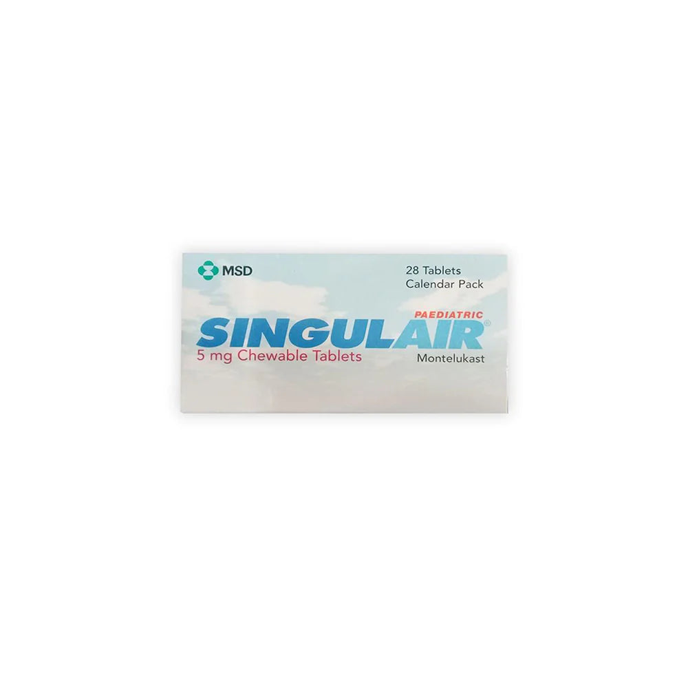 Singulair 5mg Chewable Tablets 28'S