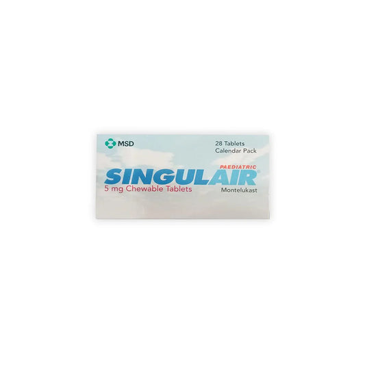 Singulair 5mg Chewable Tablets 28'S