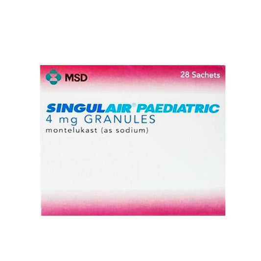 Singulair Paediatric 4Mg Granules 28'S