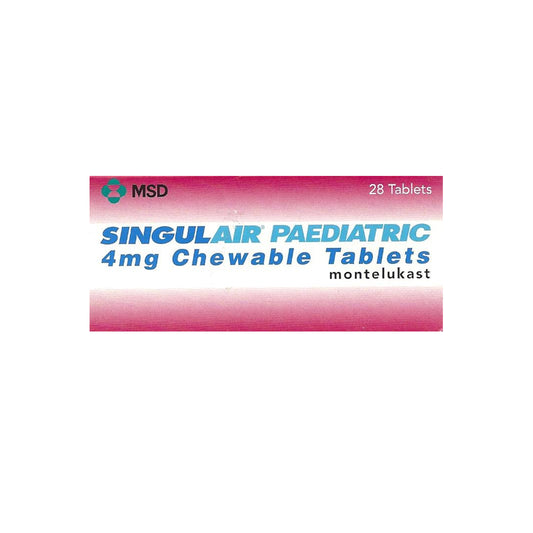Singulair Pediatric 4mg Tablets 28'S