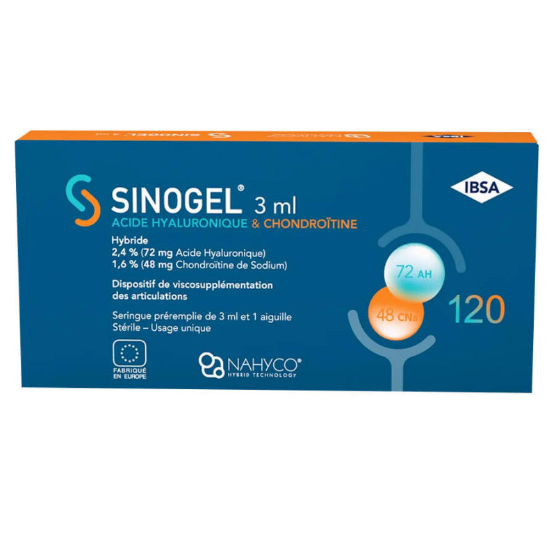 Sinogel Injection Pre-Filled Syringe 3ml 1'S