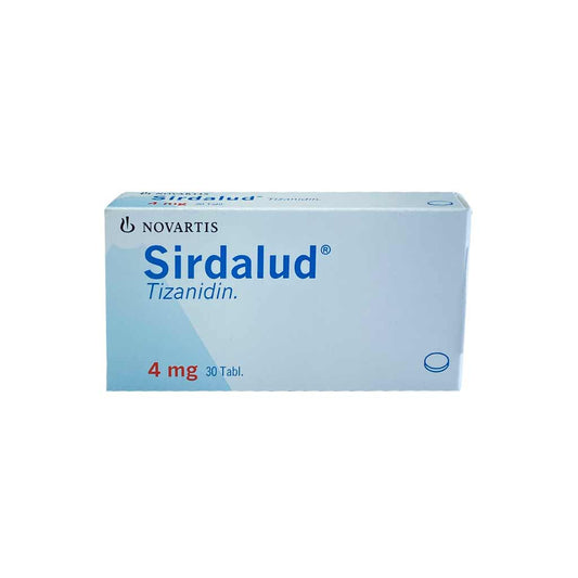 Sirdalud 4mg Tablets 30'S