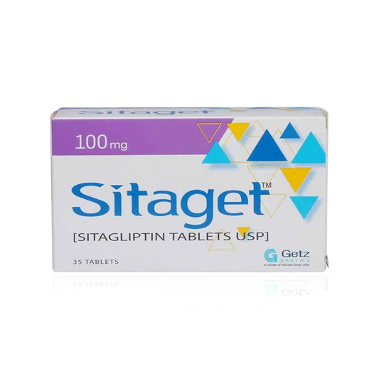 Sitaget 100mg Tablets 35'S