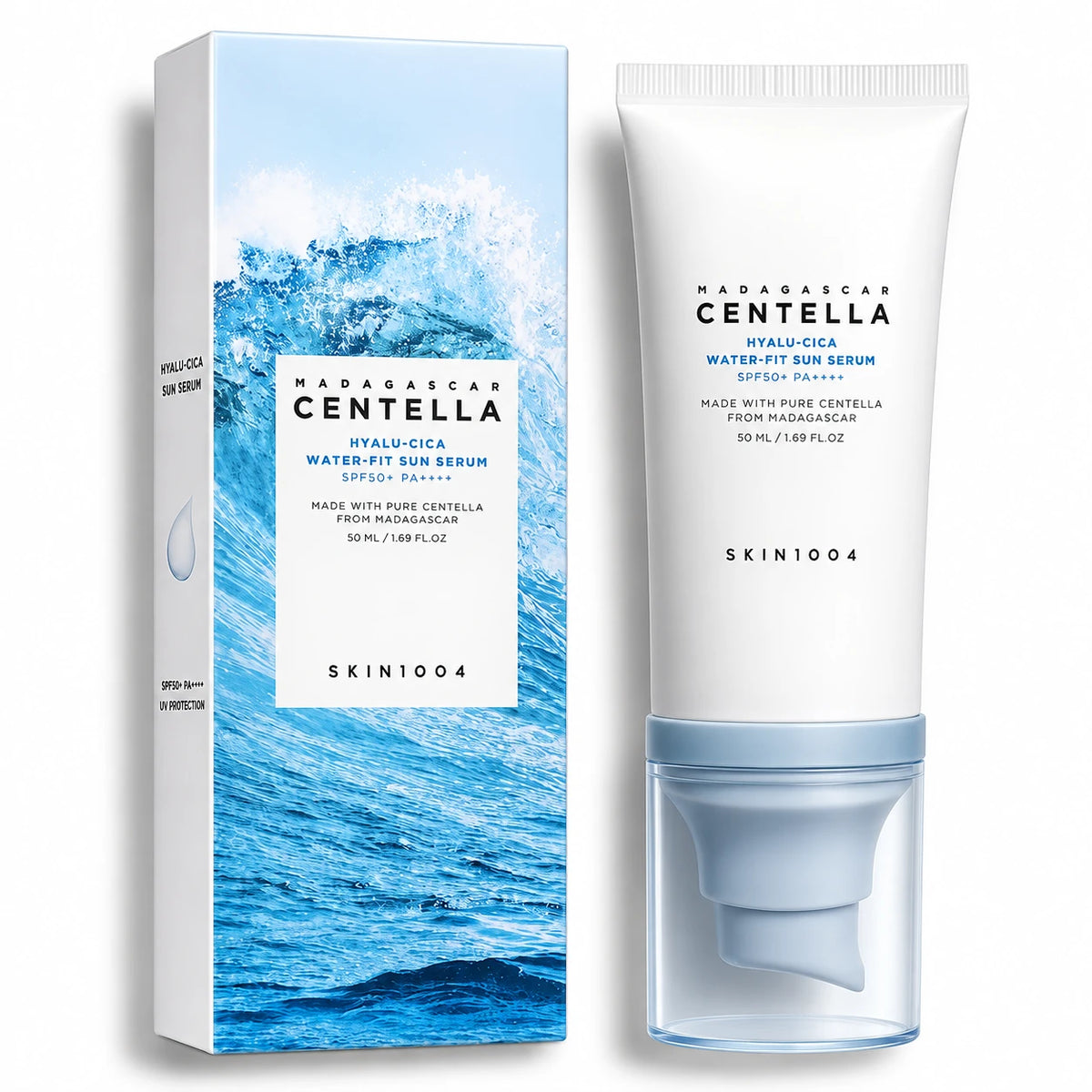Skin1004 Madagascar Centella Hyalu-Cica Water-Fit Sun Serum SPF50+ PA++++ 50ml