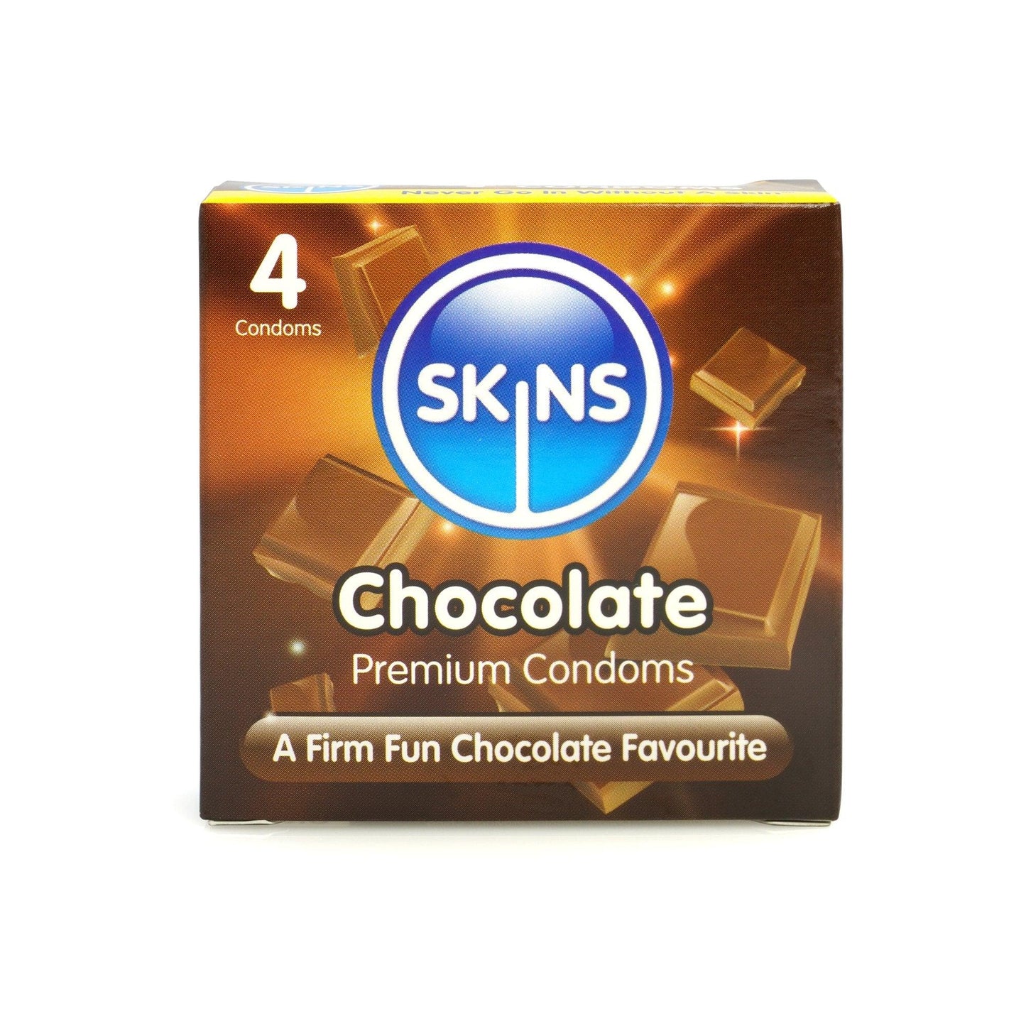Skins Chocolate Flavored Condoms 4'S