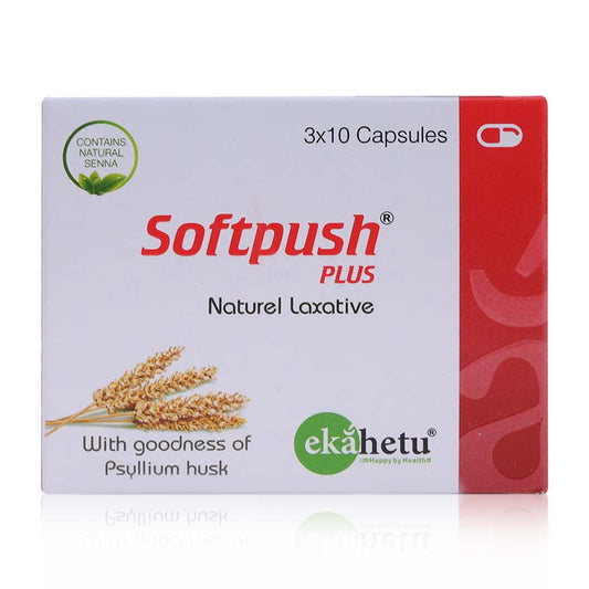 Softpush Plus Natural Laxatiive Capsule 30'S