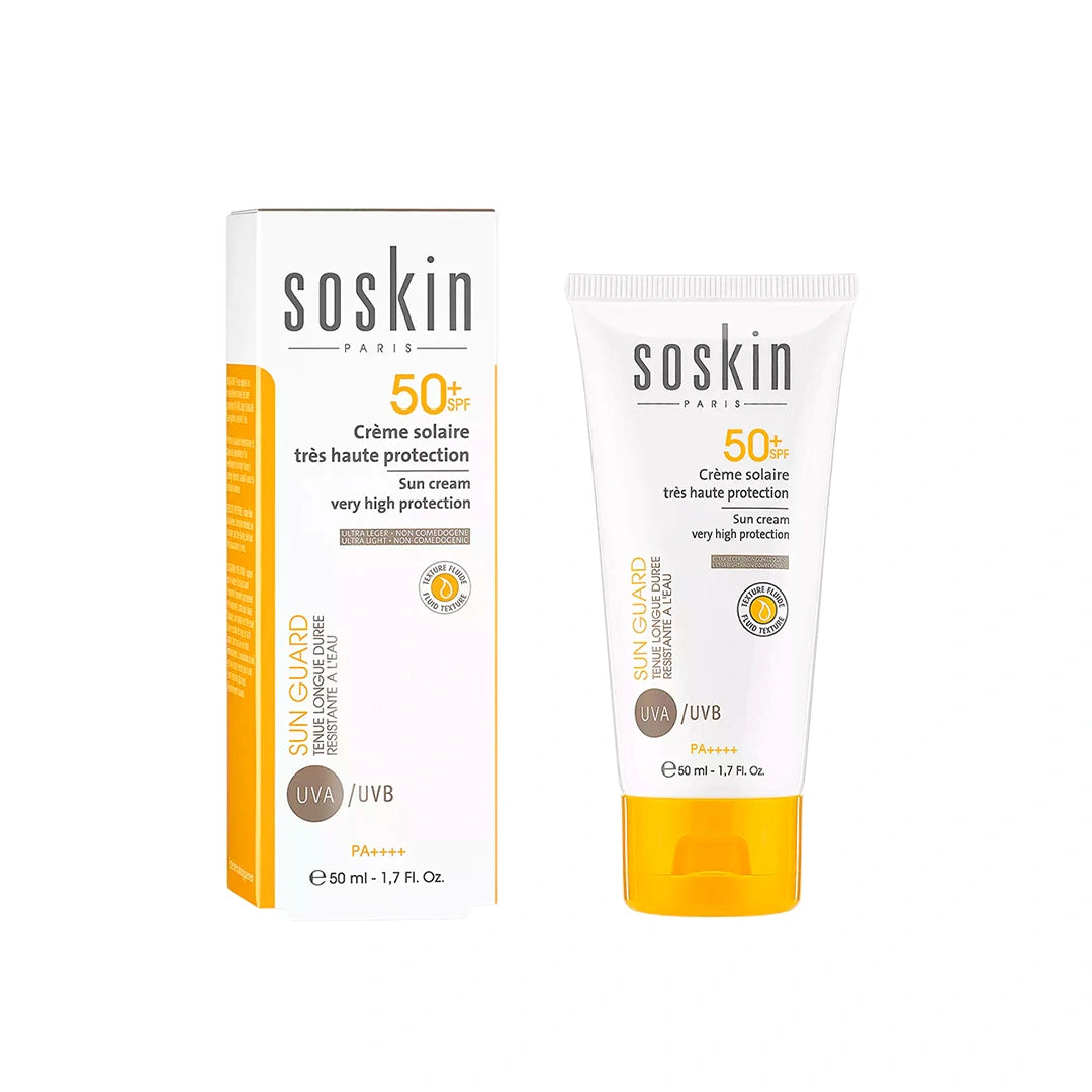 Soskin Spf50+ Fluid Very High Protection Sun Cream  50ml