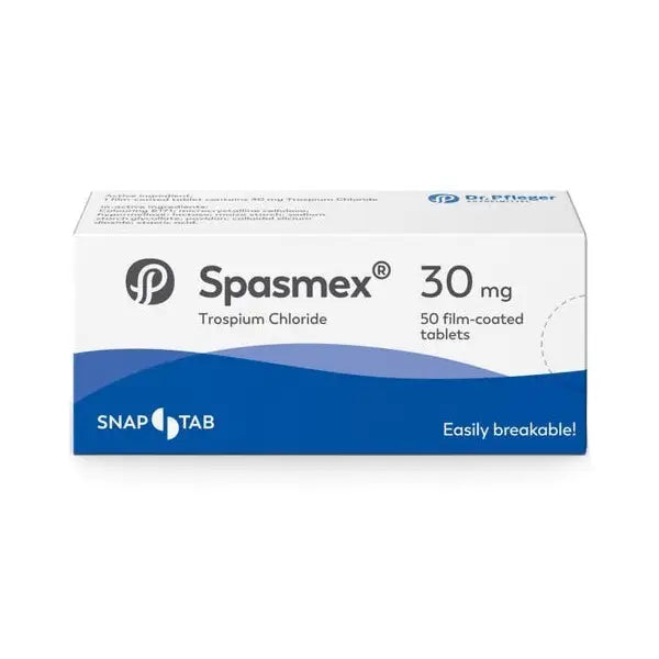 Spasmex 30mg Tablet 50'S