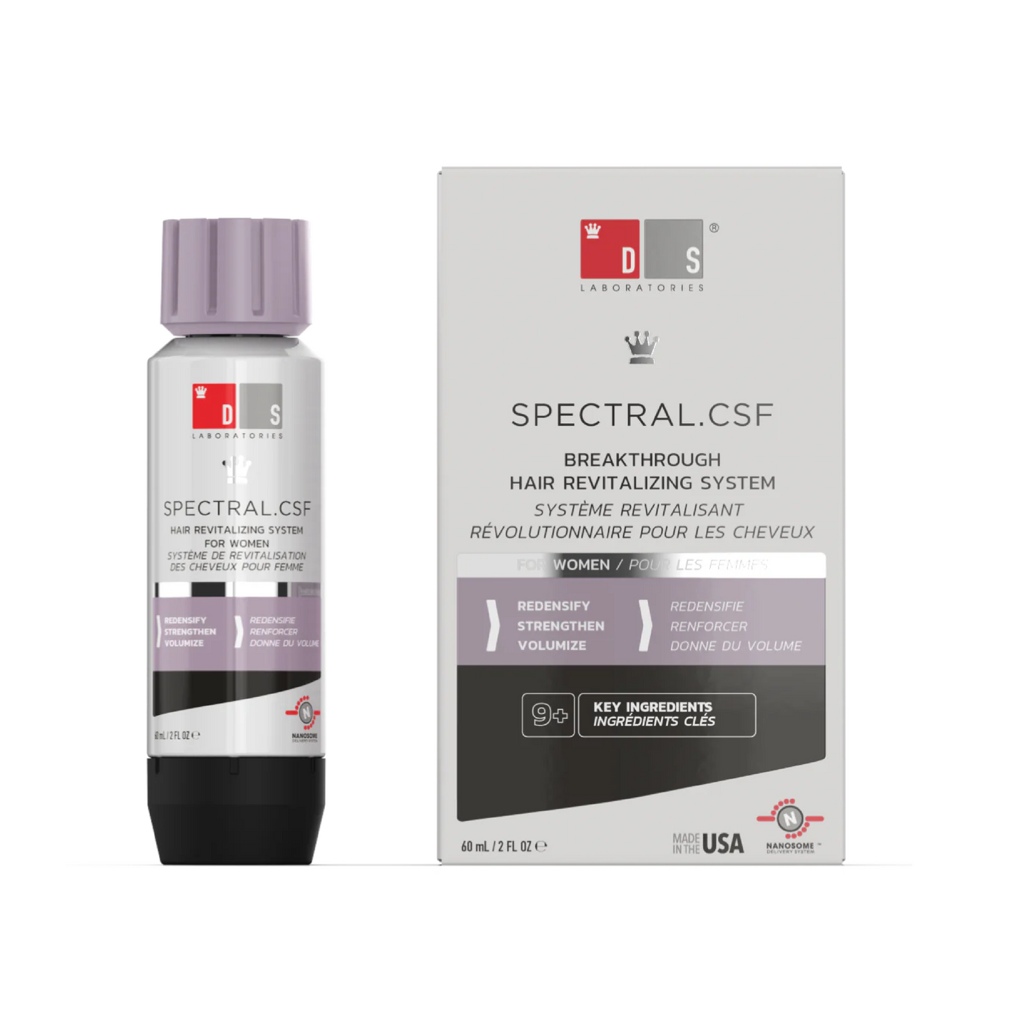 Spectral Csf Womens A/Aging Serum Thi/Hair 60Ml