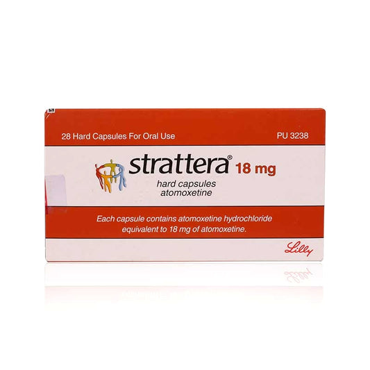 Strattera 18mg Tablet  28'S