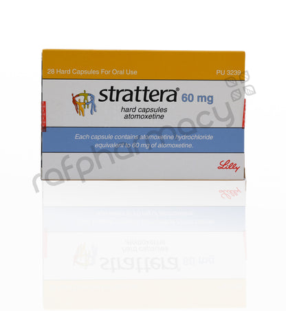 Strattera 60mg Tablets 28'S