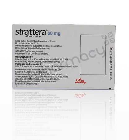 Strattera 60mg Tablets 28'S