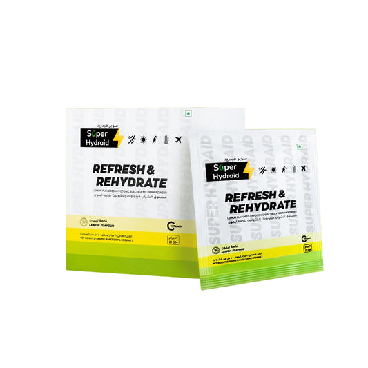 Super Hydraid Refresh & Rehydrate Lemon Flavoured Sachets 10x21g