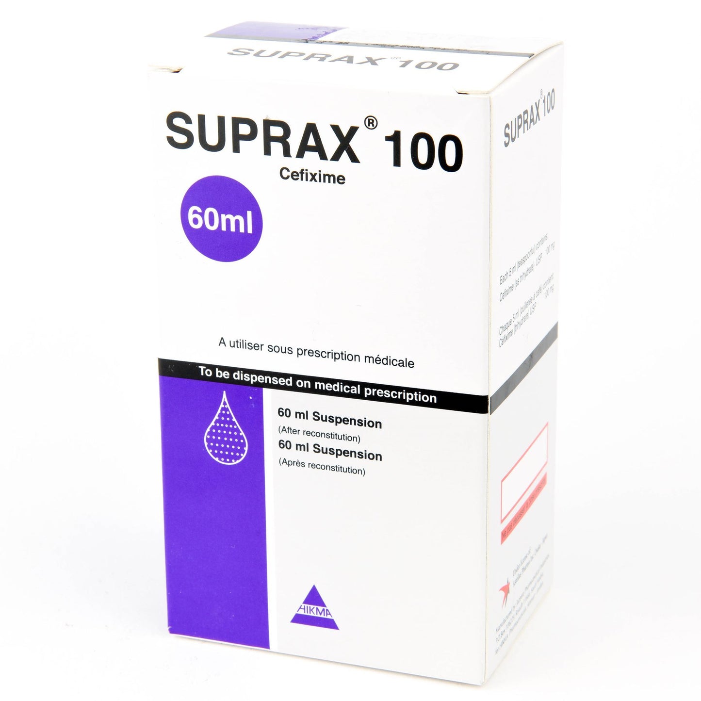 Suprax 100mg Suspension 60ml