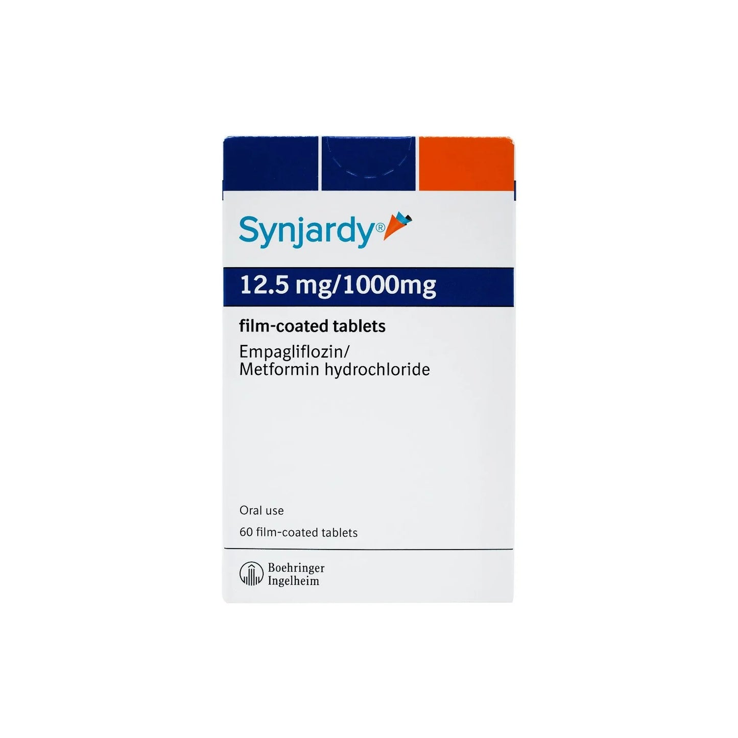 Synjardy 12.5mg/1000mg Tablets 60'S