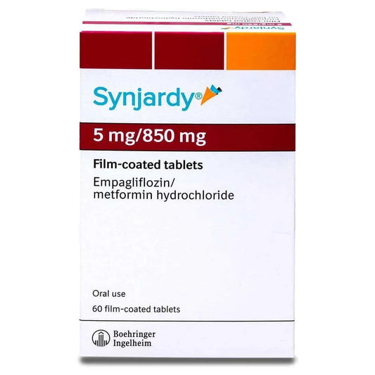 SYNJARDY 5MG/850MG TABLETS 60'S