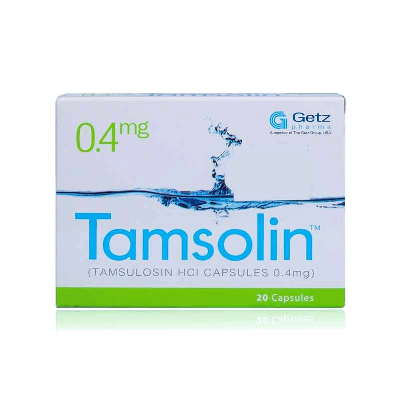 Tamsolin 0.4mg Capsules 20'S