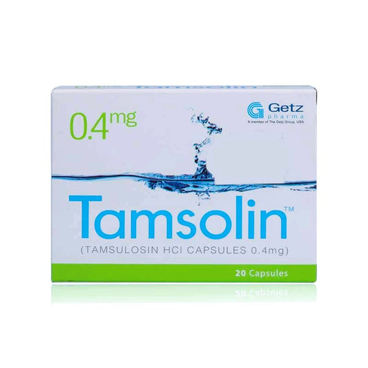 Tamsolin 0.4mg Capsules 20'S