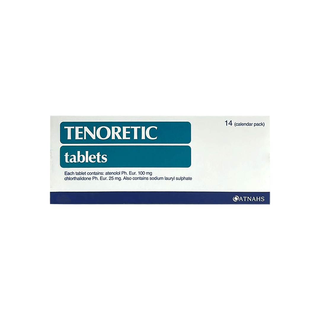 Tenoretic 100/25Mg Tablets 28'S