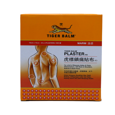 TIGER WARM PLASTER 10 X 14CM 24'S
