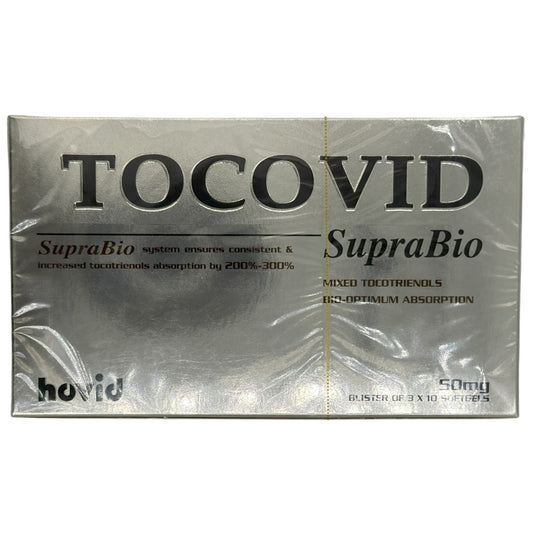 Tocovid Suprabio 50Mg Softgels 30'S