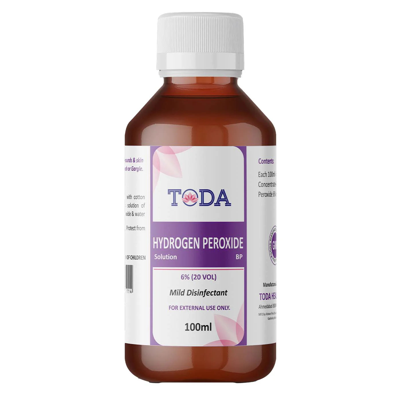 Toda Hydrogen Peroxide Usp 3% 200ml