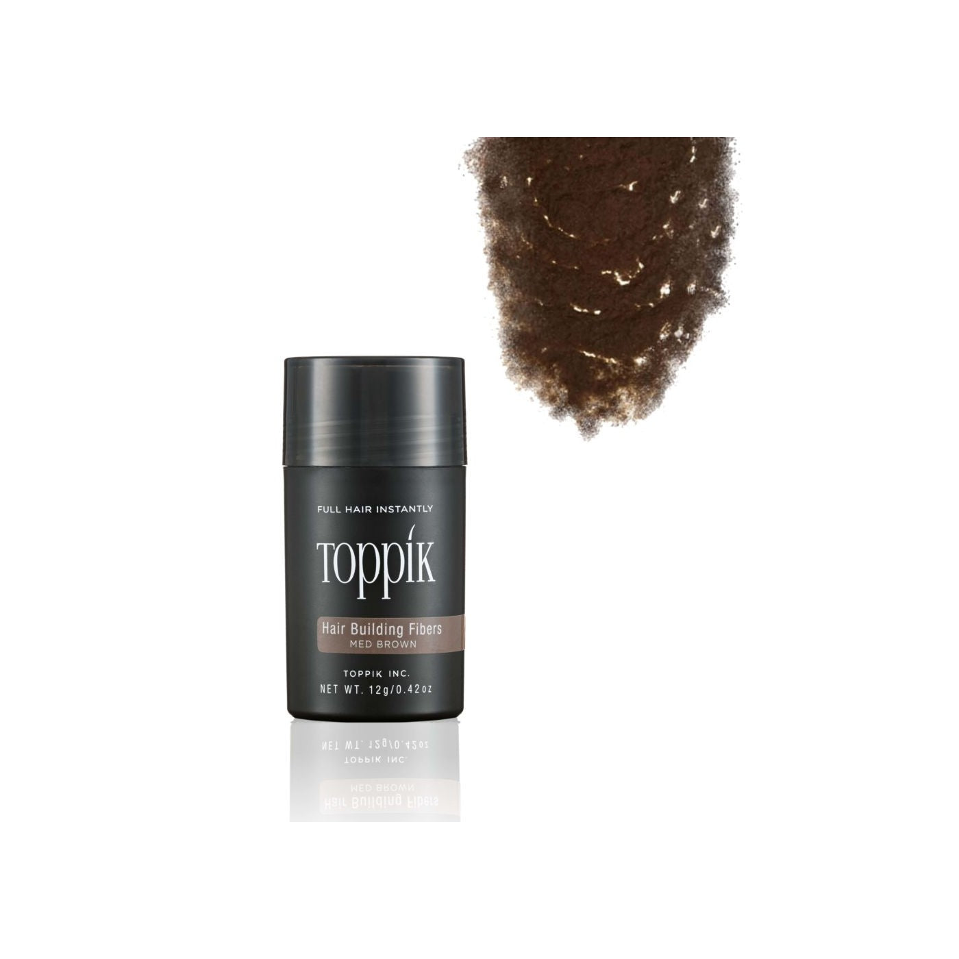 TOPPIK HAIR FIBERS DARK BROWN 12GM