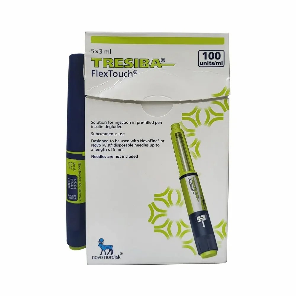Tresiba Flex Touch 100u/Ml 5x3ml 1'S