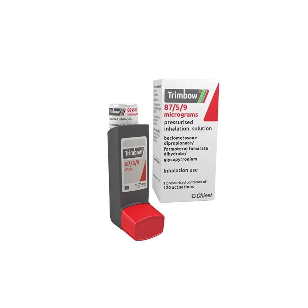 Trimbow 87/5/9 Mcg Pressurised Inhalation Solution 120 Actuations