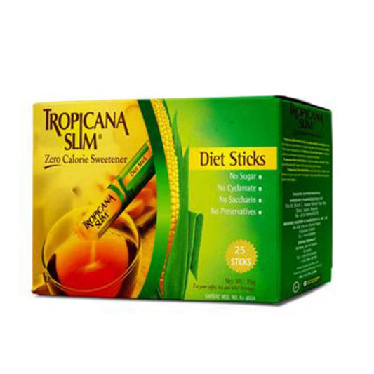 Tropicana Slim Zero Calorie Sticks 25'S