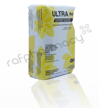 Ultra Pro+ Underpads 90Cmx60cm 10'S