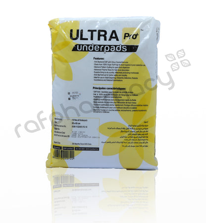 Ultra Pro+ Underpads 90Cmx60cm 10'S