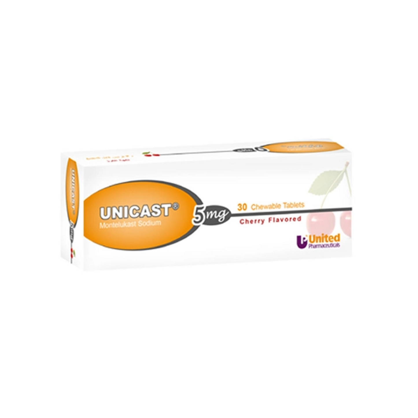 Unicast 5mg Chewable Tablets 30'S