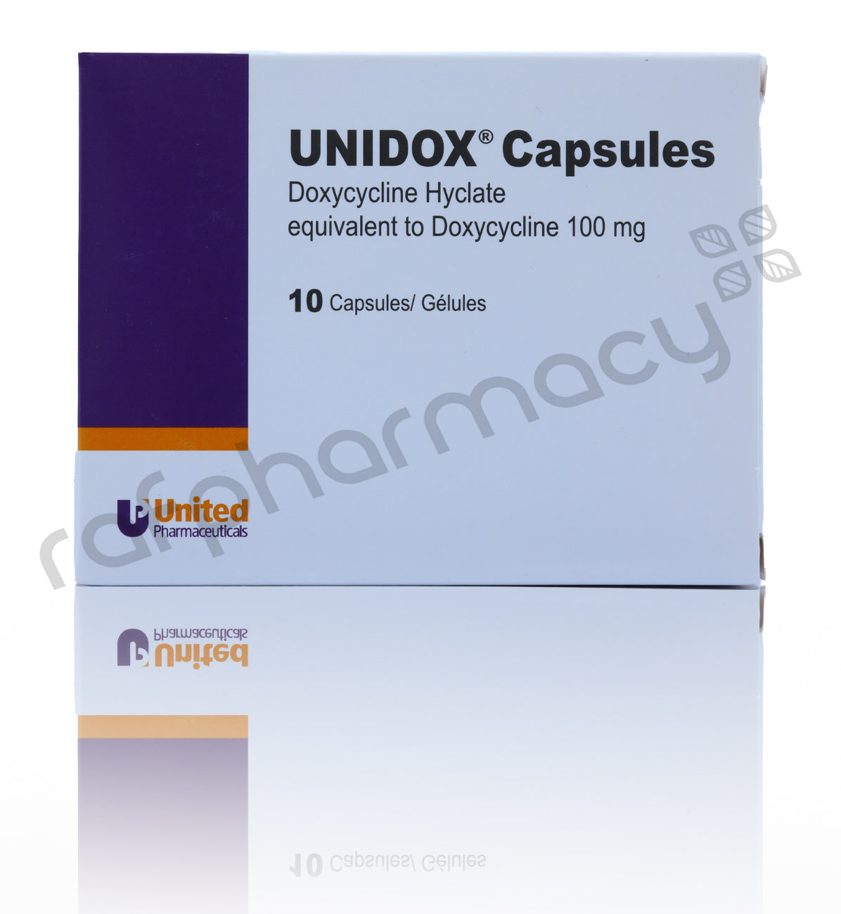 Unidox 100mg Capsules 10'S