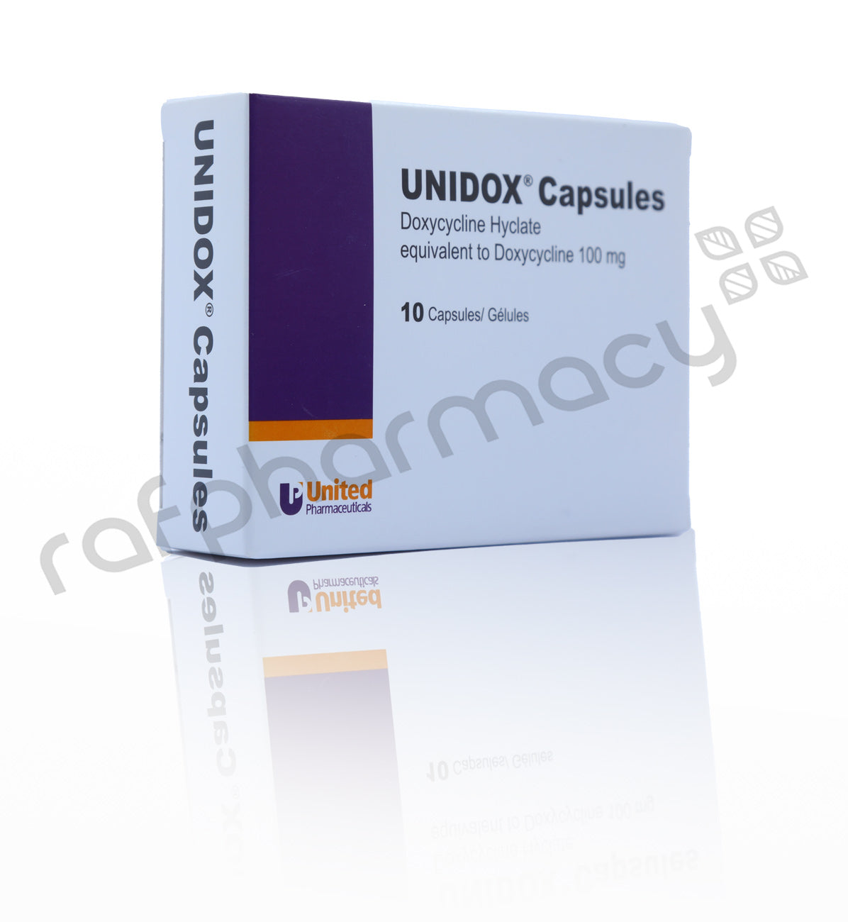 Unidox 100mg Capsules 10'S
