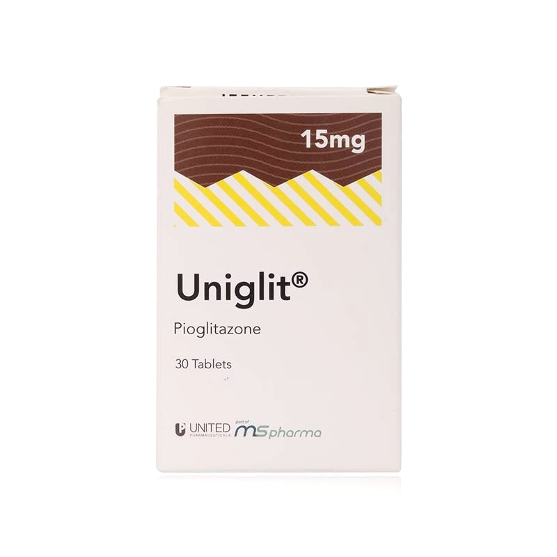 UNIGLIT 15MG TABLETS 30'S
